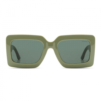 Komono Sunglasses Lana Moss, grün getönte Gläser, front